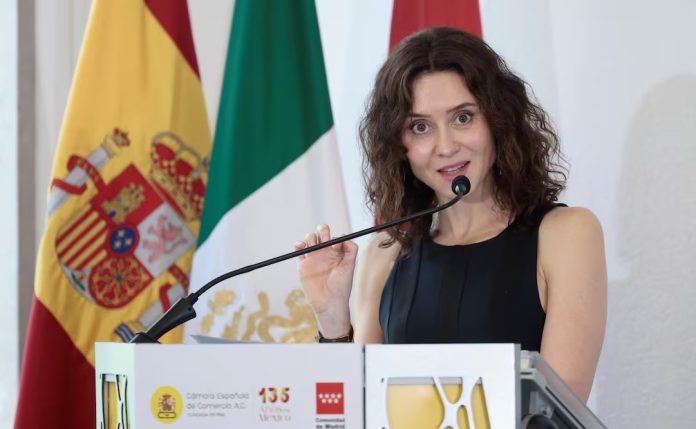 Isabel Díaz Ayuso,presidenta de la Comunidad de Madrid.